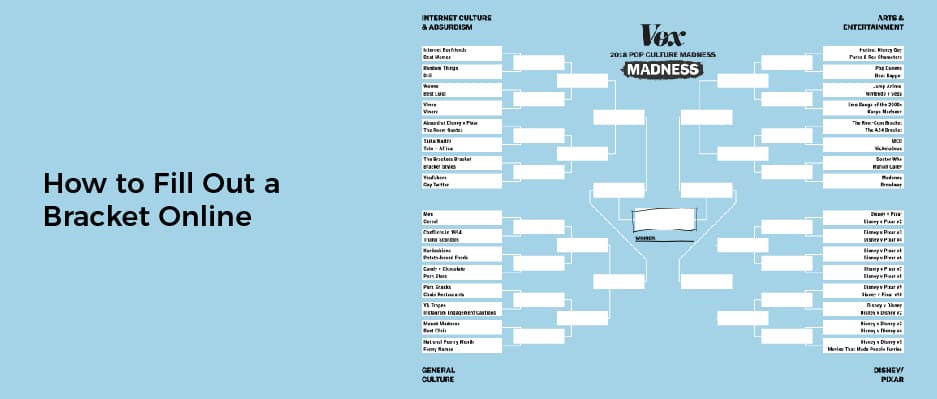 How to Fill Out a Bracket Online