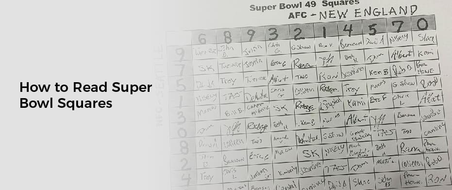 How to Read Super Bowl Squares