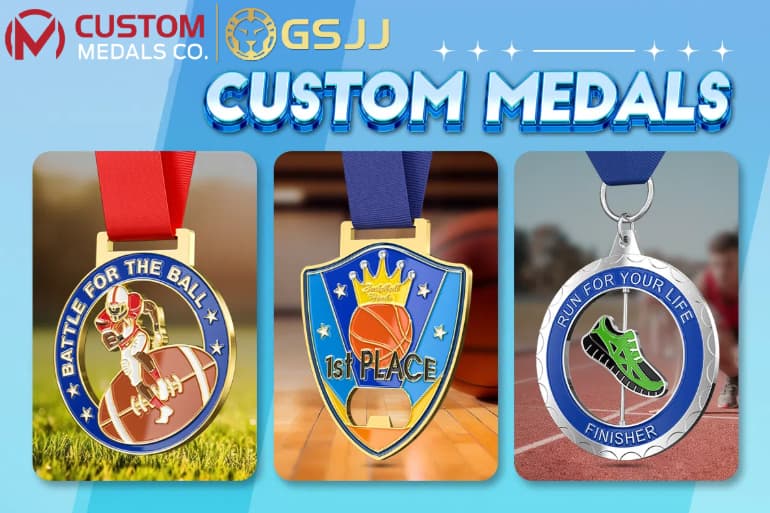 Custom Sports Medals
