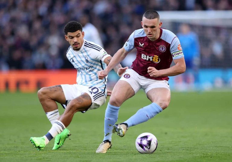 Nottingham Forest Vs Aston Villa Lineups