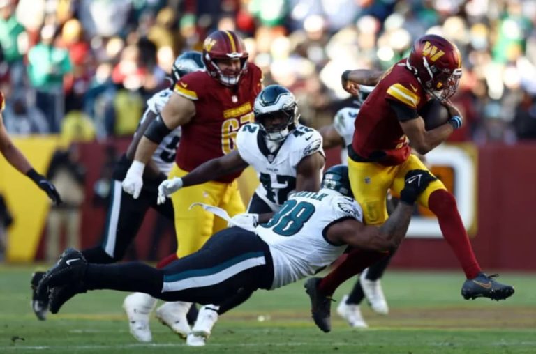 Washington Commanders Vs Philadelphia Eagles Match Player Stats