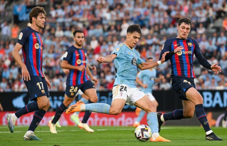 RC Celta Vigo Vs FC Barcelona Lineups