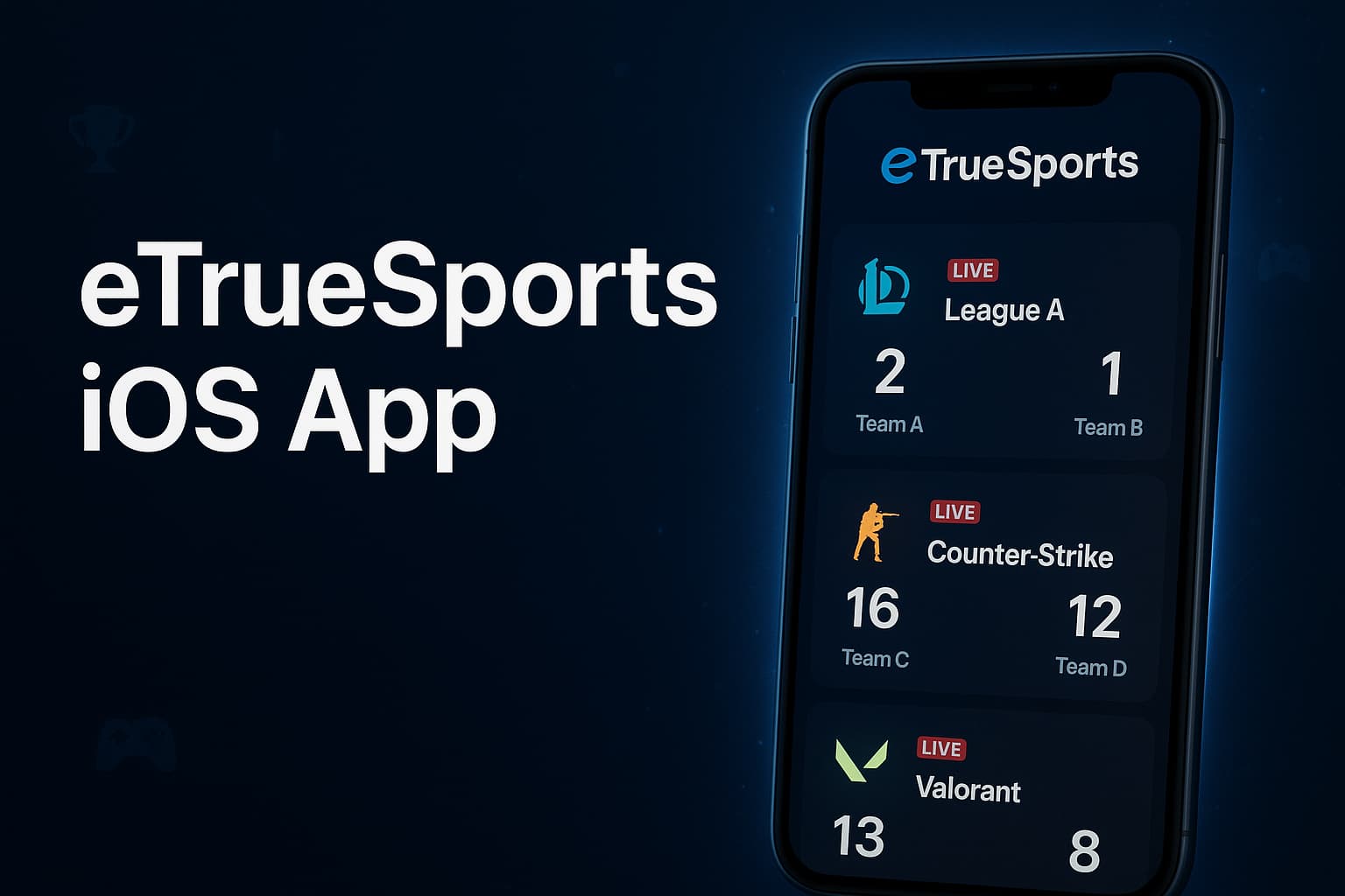 eTrueSports iOS App