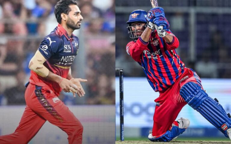 Royal Challengers Bangalore vs Lucknow Super Giants Standings